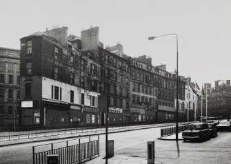 5 - 43 Leith Street
General view from North showing shops boarded up