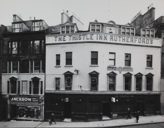 5 - 13 Leith Street
General view from North West, also showing Jackson and The Thistle Inn