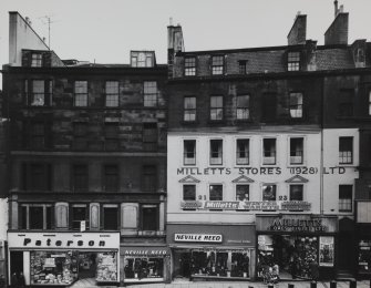21 - 33 Leith Street
General view from North West also showing Millett's Stores, Neville Reed Personal Tailor and Paterson