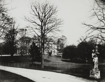 Falcon Hall.
View from South West. Demolished 1909.
