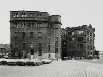 Edinburgh, Morrison Street, St Cuthbert's Dairy and Bakery (SCWS).
General view of Dairy and Bakery Office Block from North.