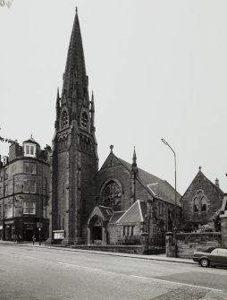 Holy Corner, view of Morningside Baptist Church