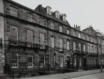52, 54, 56 Melville Street.
View of main front from North East.