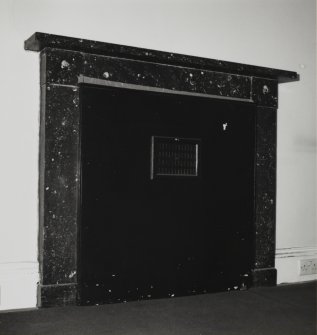 52, 54, 56 Melville Street, interior.
Detail of fireplace.