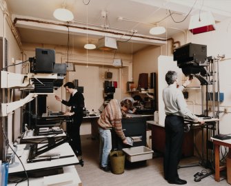 52 Melville Street, interior.
View of photographic darkroom.