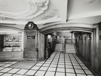 Entrance hall, view from West 
Interior of The Caley Cinema