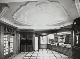 Entrance hall, view from South 
Interior of The Caley Cinema