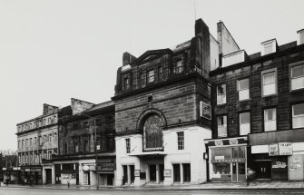 General view from South West, showing 11 - 45 Lothian Road (odd numbers)