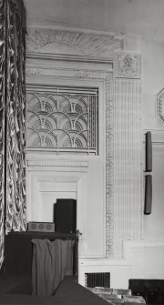 Auditorium, view of East wall 
Interior of The Caley Cinema