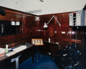 Interior view of consulting cubicle in 94 - 98 Lothian Road