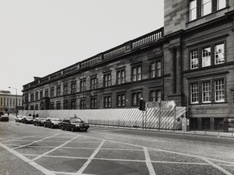 View of railway parcels office from NE.