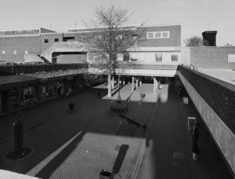 Elevated view of main area from South.