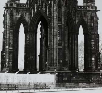 Detail of lower section of monument