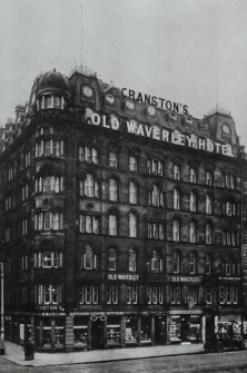 Old Waverley Hotel
View from south (postcard).
NMRS Survey of Private Collections.