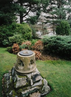 View of sundial