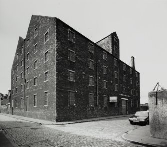 Edinburgh, Pattison Street, Bonded Warehouse.
View from North East.