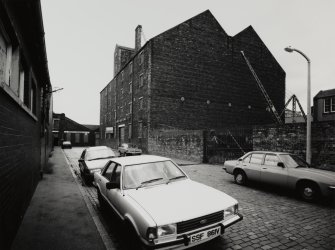 Edinburgh, Pattison Street, Bonded Warehouse.
View from North West.