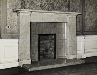 Pilrig House, interior
First floor drawing room, fireplace detail