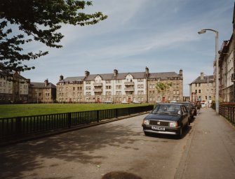 Edinburgh, Piershill Square East.
View from South-East.