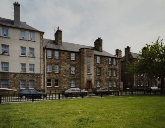 Edinburgh, Piershill Square East.
View of East side from North-West.