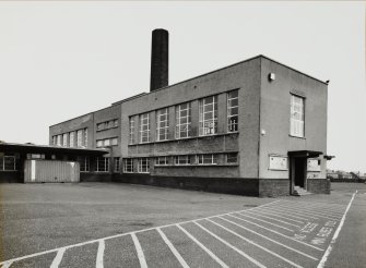 Edinburgh, Pilton Avenue, Ainslie Park High School.
General view of Gymnasium at East end from South-West.