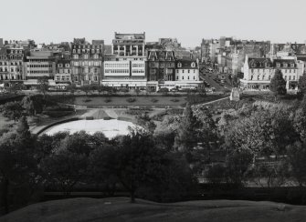 General view of West Princes Street Gardens from the south, also showing part of Princes Street