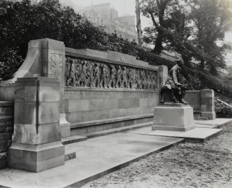 General view from west of memorial.