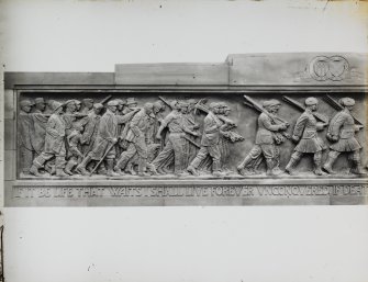 Detail of part of bas relief.