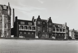 Edinburgh, Portobello, 57 Promenade, Portobello Baths.
General view from North East.