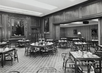 Interior. 1st. floor, main dining-room, view from north east