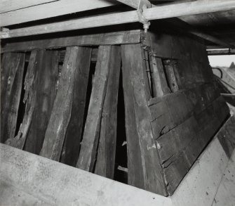 Tower roof, interior, timber-work, detail
