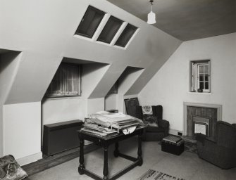 Interior-general view of Geddes Studio from North East.