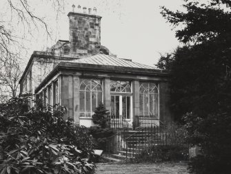 View of conservatory from E.