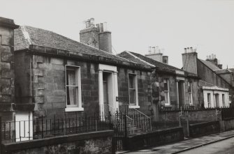 Edinburgh, Portobello, 32, 34 and 36 Regent Street.
View from South.