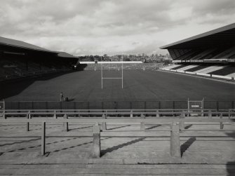 View of ground from south terracing