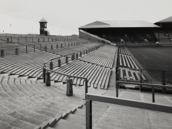 View of south terracing from east stand