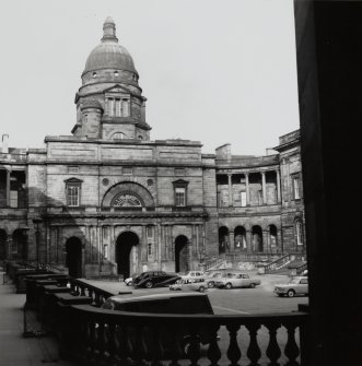 General view of Quadrangle looking East towards dome