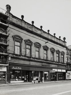 View from South East of Clerk Street frontage.