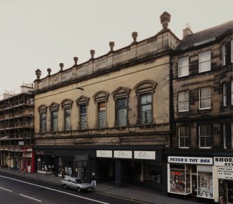 View from North East of Clerk Street frontage.