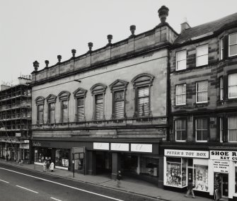 View from North East of Clerk Street frontage.