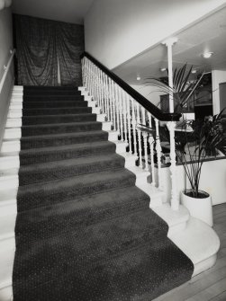 View of ground floor staircase.