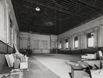 View of first floor main hall from South East.
