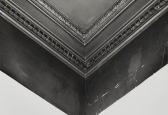 Detail of cornice in ground floor office.