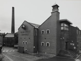 View of brewery from SE.
