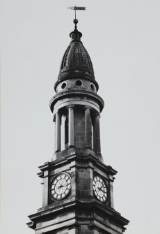 Detail of steeple and dome.