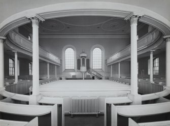 General view of interior from East (1) Ground floor.