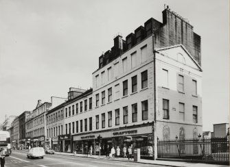 General view of East side of street from South West