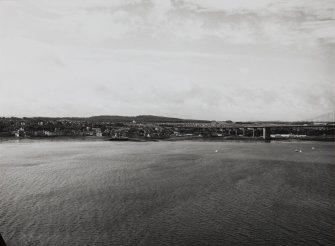 Inveraray, general.
Distant view of town, the Castle Estate and Loch Fyne from Dun na Cuaiche.