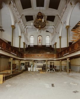 Edinburgh, South College Street, College Street United Presbyterian Church, interior.
General view of interior from South.