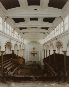 Edinburgh, South College Street, College Street United Presbyterian Church, interior.
General view from North.
